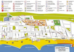 map of Benicassim