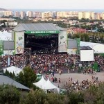 Crowd at Benicassim enjoying the music, sunshine and a holiday