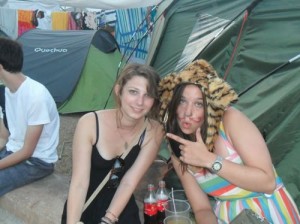 Still on the campsite and another silly hat